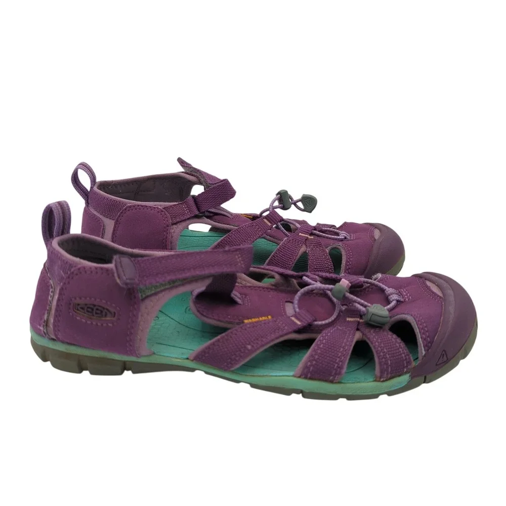 KEEN‎ Seacamp II CNX Sandals Gorp Adventure Water Shoes Girls 7 US 39 Outdoor
